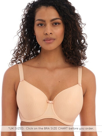 Freya Idol Molded Underwire T-shirt Bra - Nude