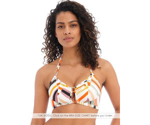 Freya AS202211 Shell Island Wireless Triangle Bikini Top - Multi - Allure  Intimate Apparel