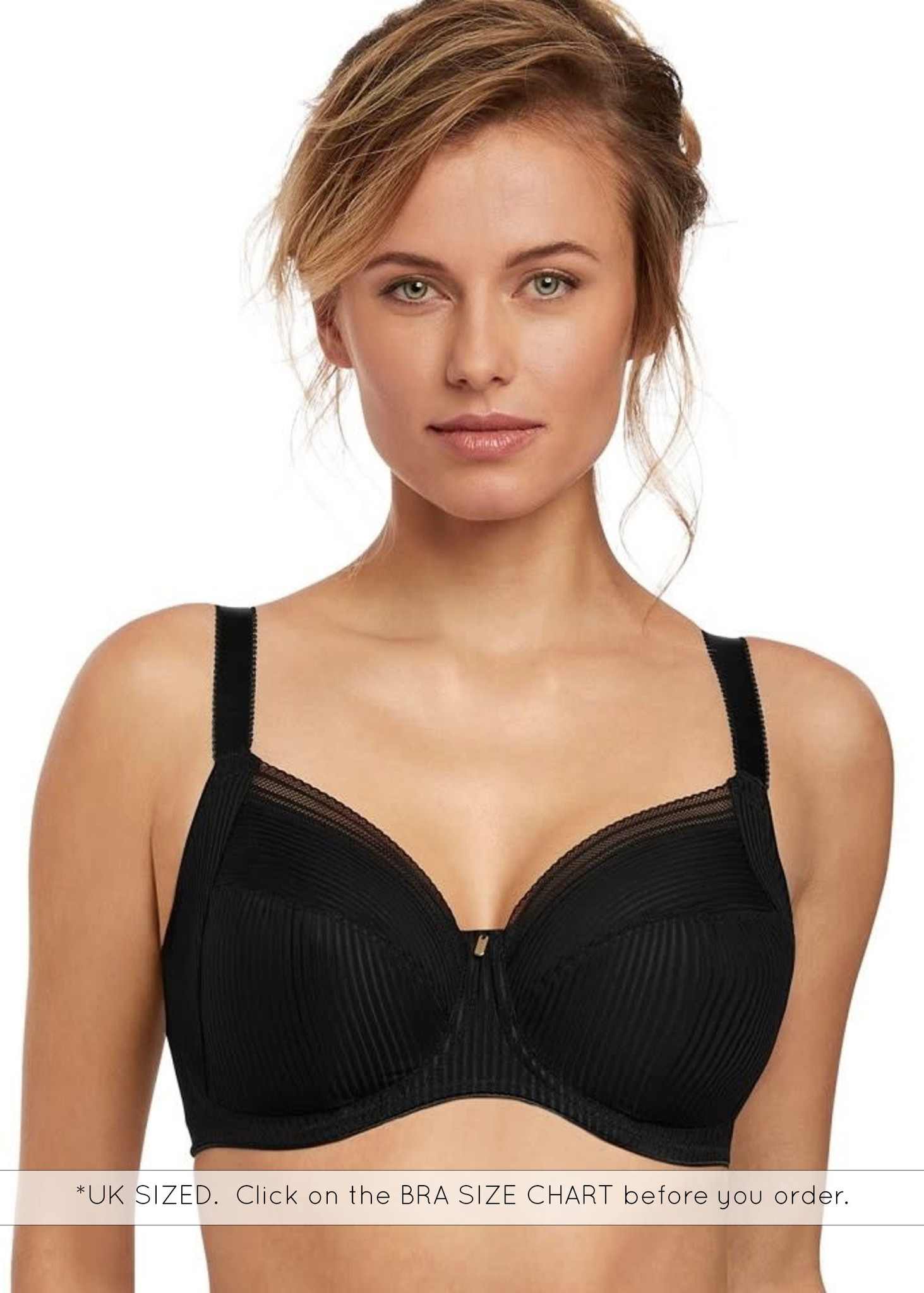 Fantasie Fusion Full Cup Side Support Underwire Bra - Black