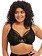 Elomi Kintai Underwire Plunge Bra - Black