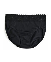 SUPIMA® Cotton French Brief - Black - Allure Intimate Apparel