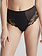 Panache Sabrina High Waist Brazilian Brief - Noir Vintage Gold