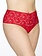 Hanky Panky Plus Size Retro Lace Thong  - Red