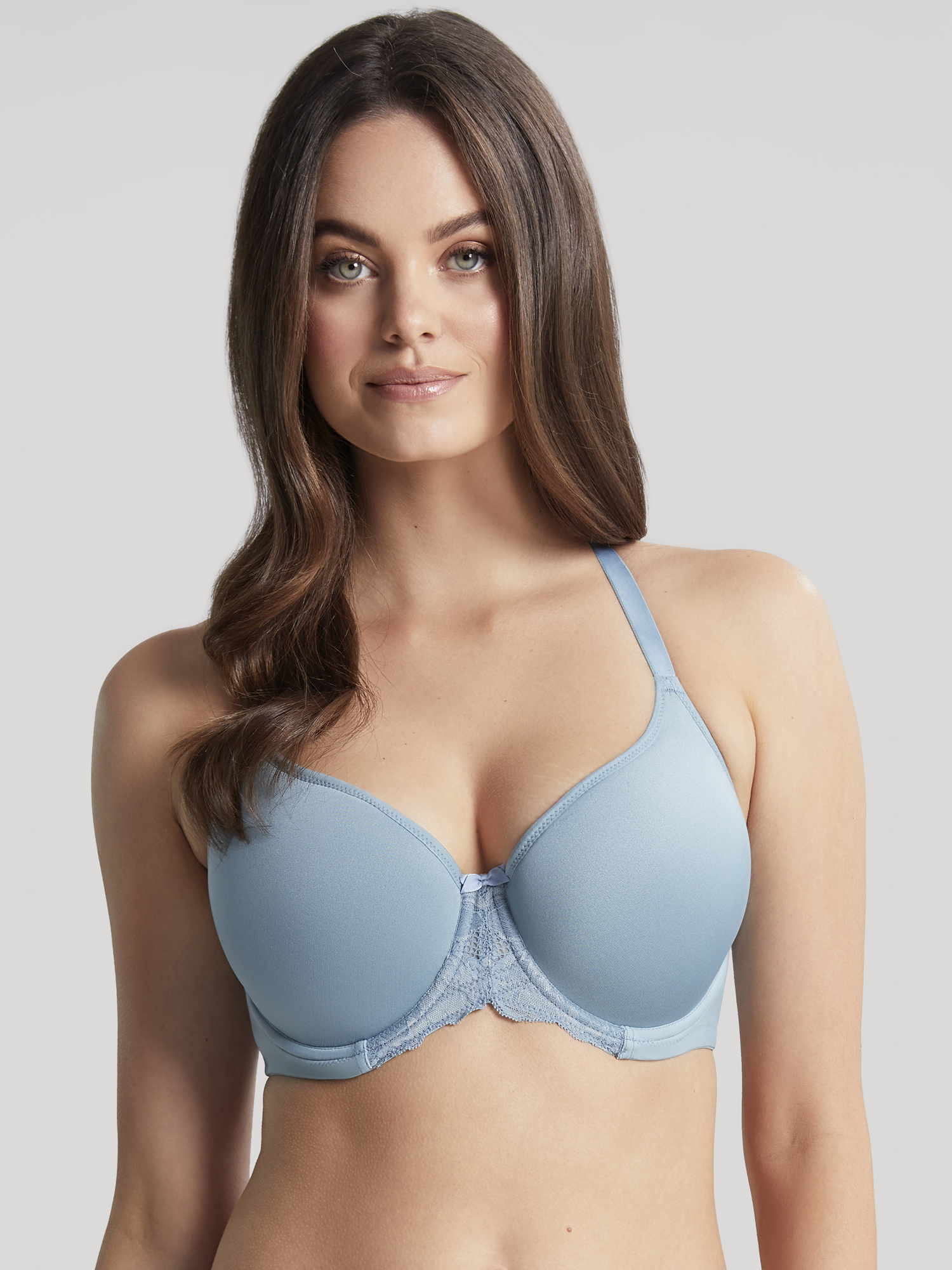 Cotton Rich Non-Wired Spacer Cup T-Shirt Bra (BR1448P12_Purple_32C)