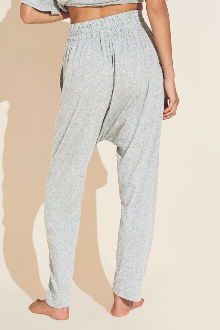 Eberjey Aloe Cotton Lounge Set - Heather Grey