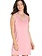 B Up Beyond the Basics Racerback Tank Chemise - Silky Rose