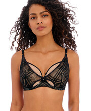 Snapshot Noir Demi Plunge Moulded Bra from Freya