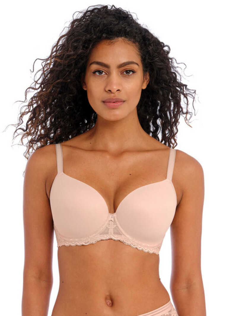 Expression Demi Bra by Freya, Beige, Plunge Bra