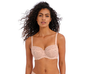 Freya Women's Offbeat Underwire Side Support Bra, Chilli RED, 28D at   Women's Clothing store