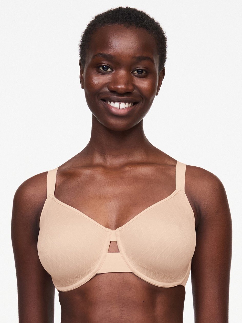Chantelle 11N1 Smooth Lines Back Smoothing Minimizing Bra - Nude Blush -  Allure Intimate Apparel