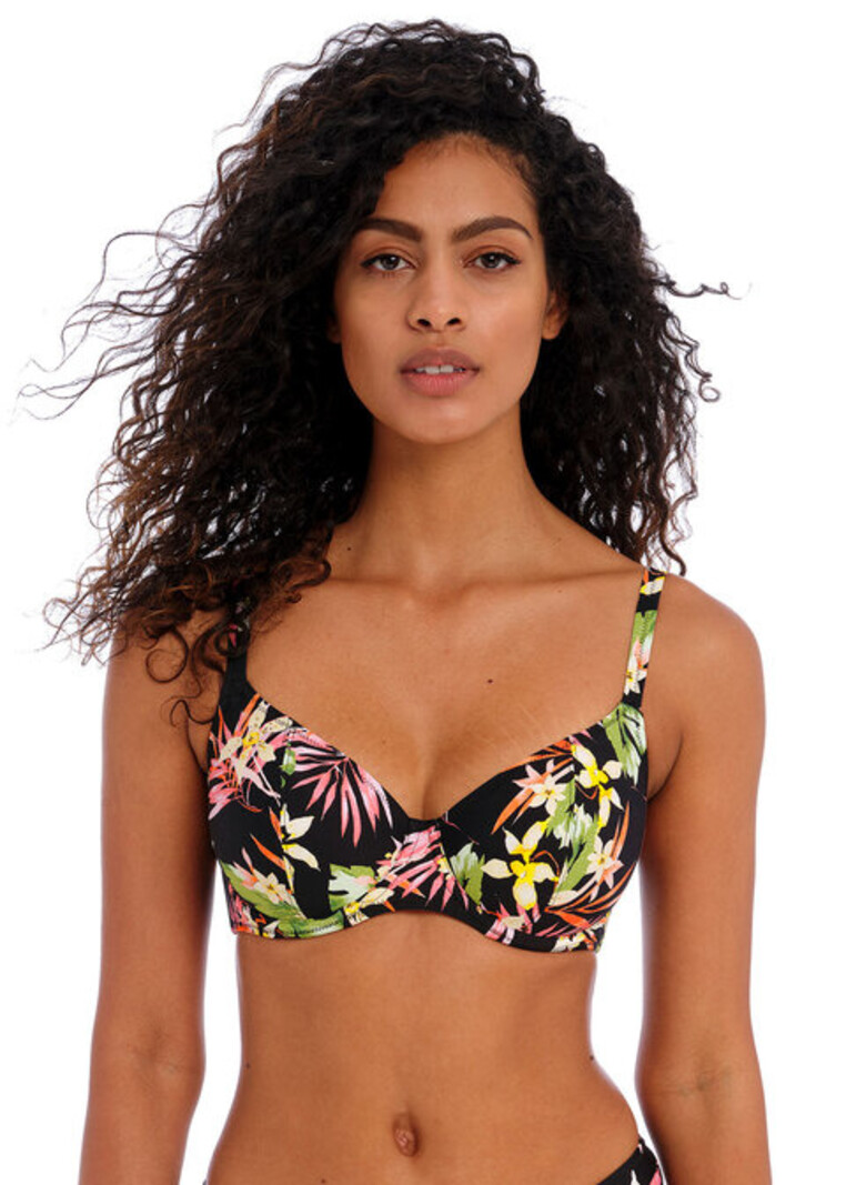 Freya Ibiza Waves Underwire Bralette Bikini Swim Top in Frozen (FRN) -  Busted Bra Shop