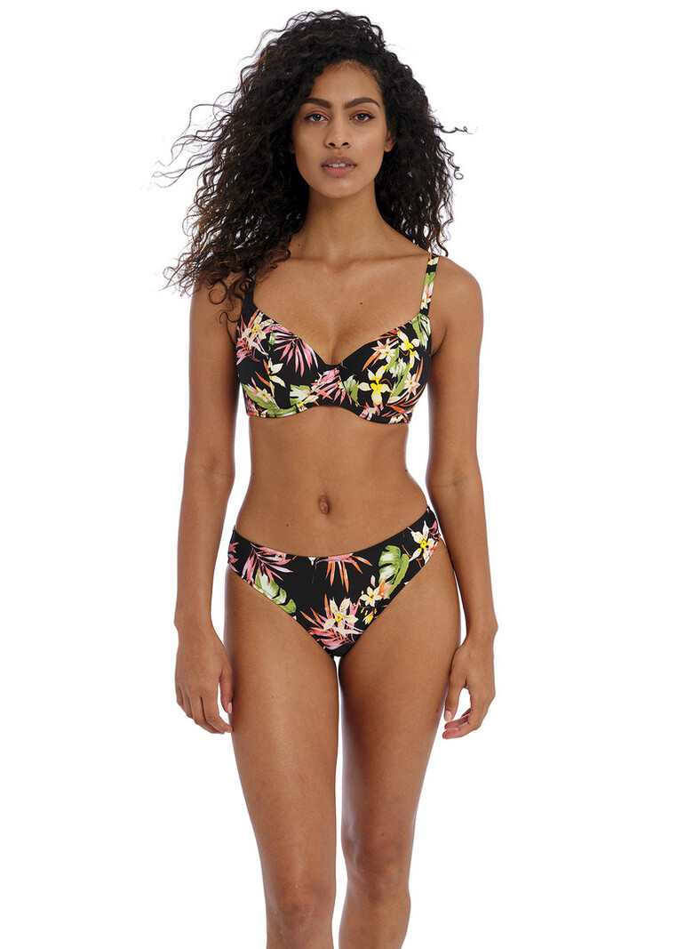 Freya Swim Savanna Sunset Underwire Plunge Bikini Top - Multi