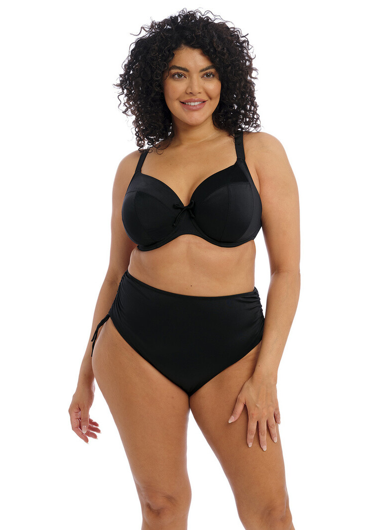 Elomi Swim Plain Sailing Adjustable Bikini Brief - Black