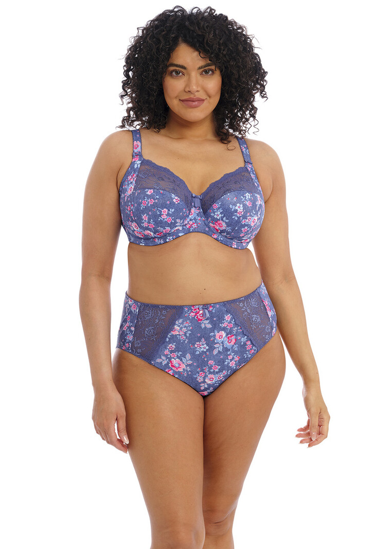 Elomi EL4116 Morgan Full Brief - Denim Floral - Allure Intimate