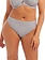 Elomi Swim Checkmate Mid Rise Bikini Brief - Grey Marl