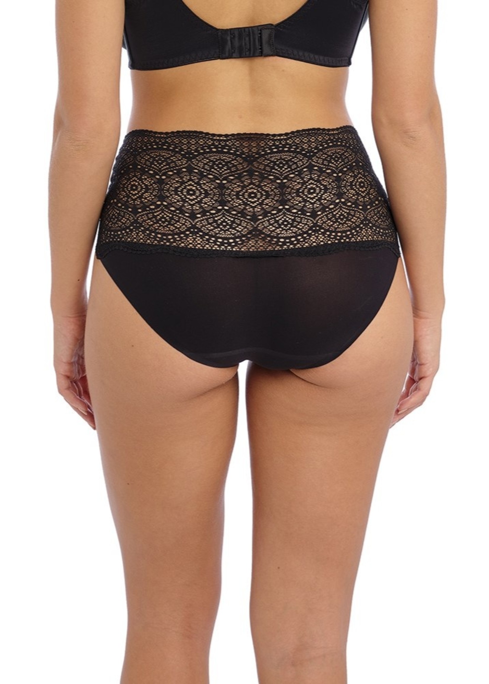 Fantasie Lace Ease Invisible Stretch Full Brief - Black