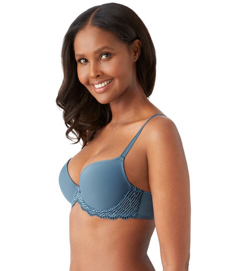 Build your bra wardrobe up with matching essentials! This pack of 3  assorted t-shirt bras comes with level 2 push-up padding and underwire,  adding a full, By LOSHA