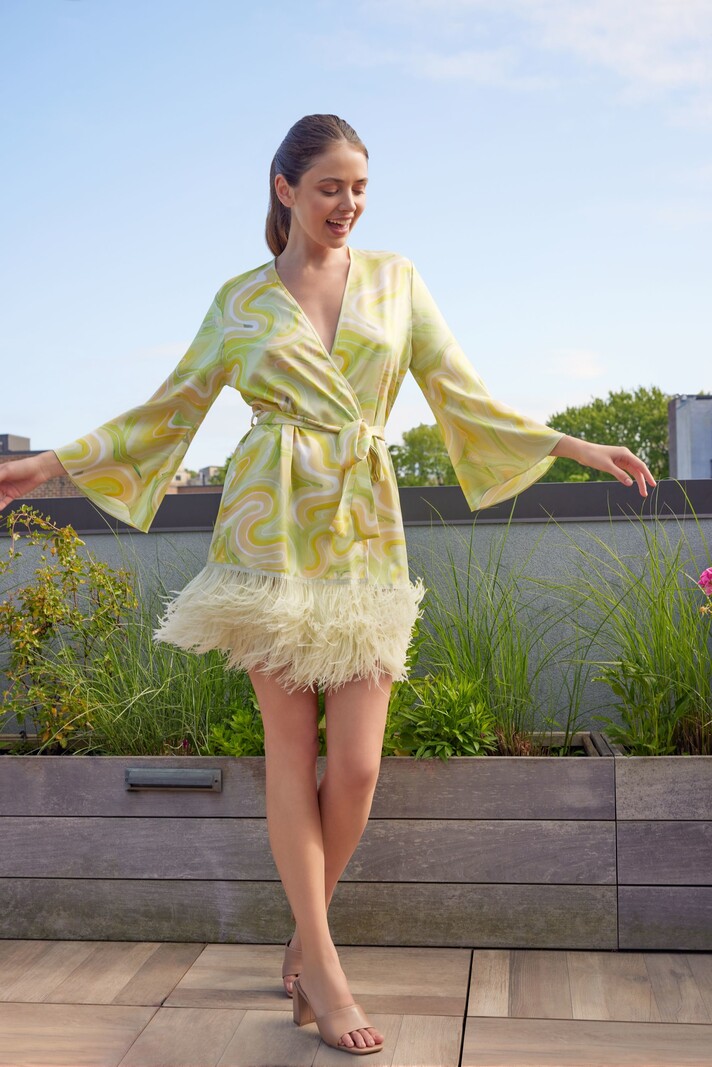 Rya Collection Swan Fashion Cover Up