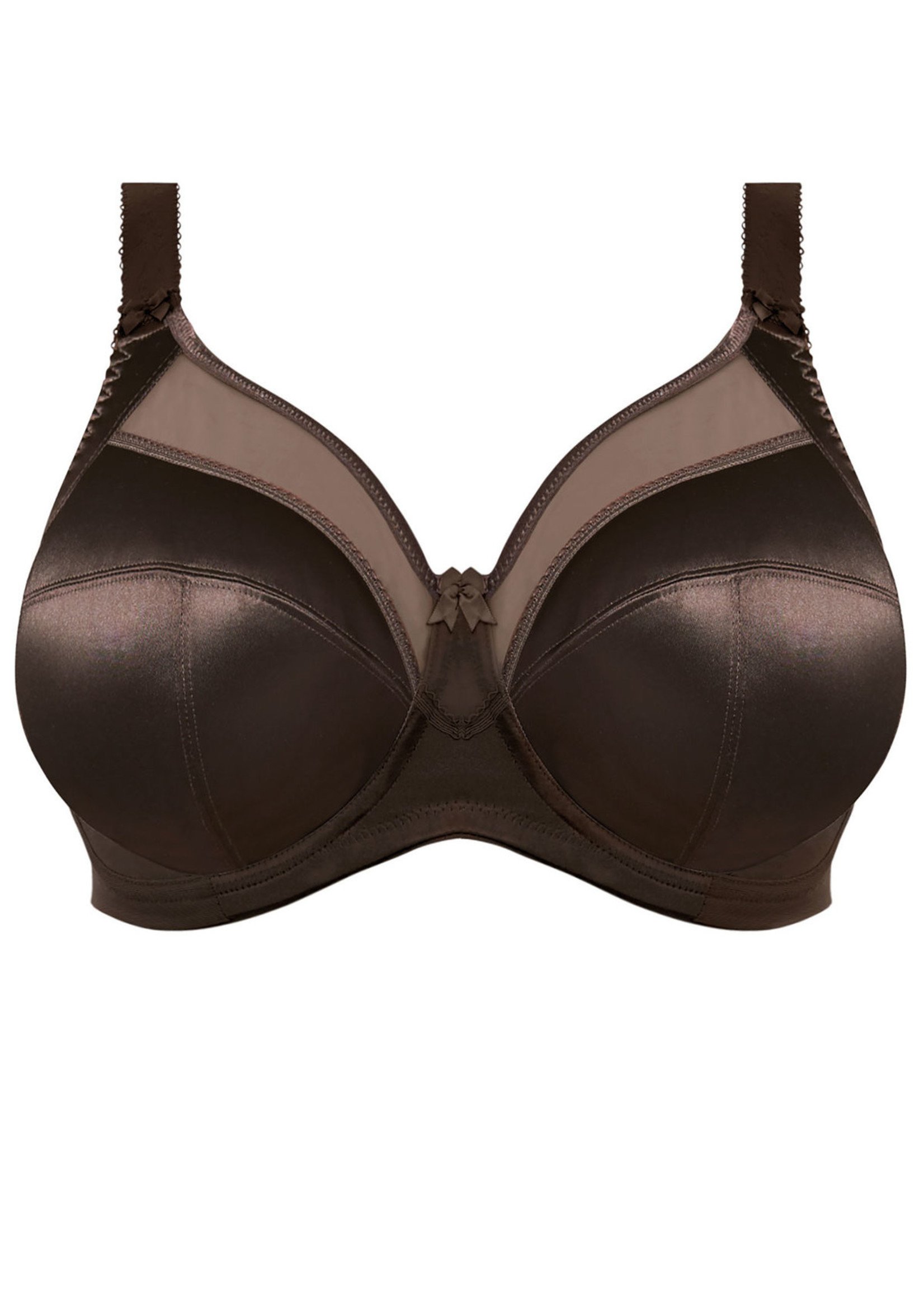 Goddess Gd6090 Keira Banded Underwire Bra Chocolate Allure Intimate Apparel 