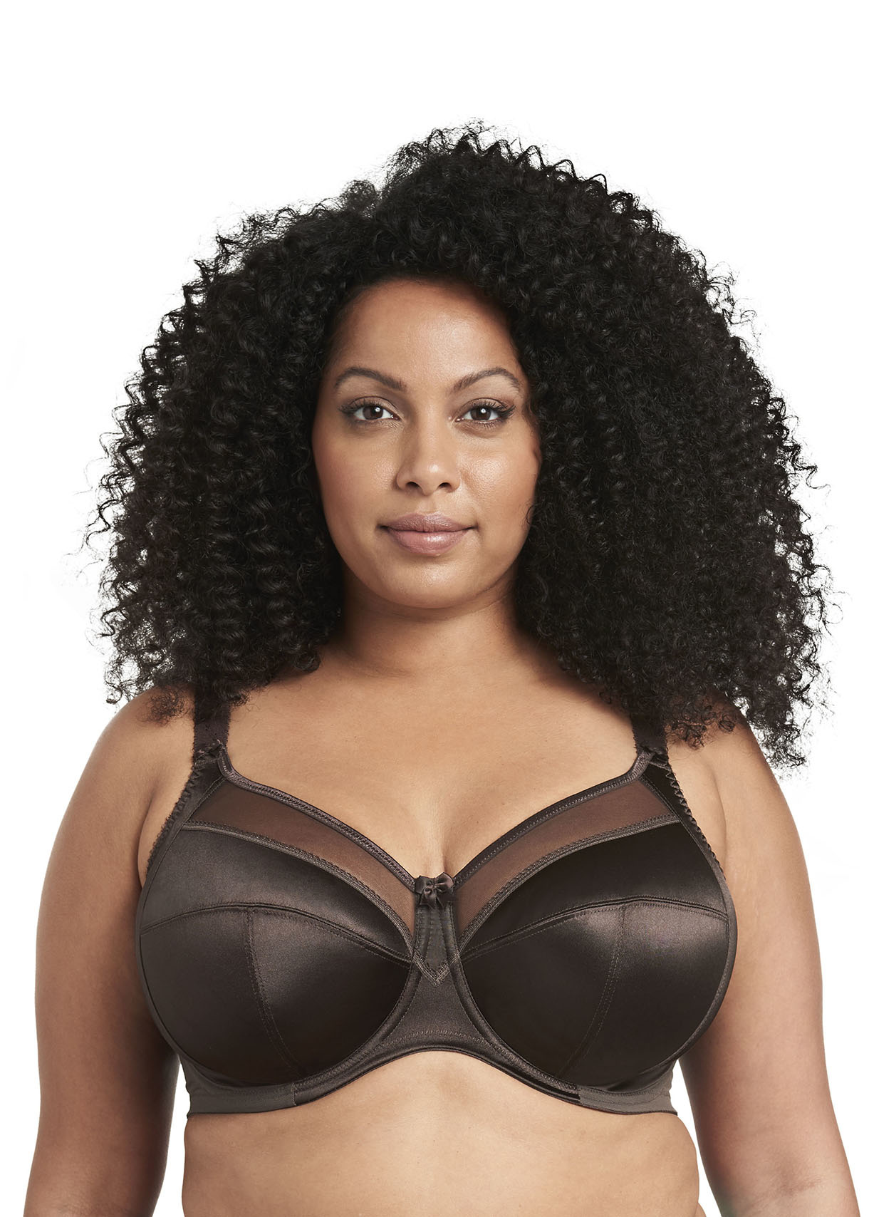 Goddess GD6090 Keira Banded Underwire Bra - Chocolate