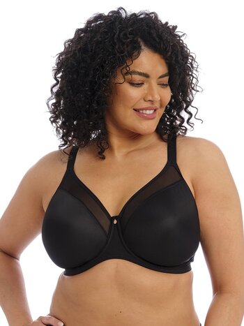 Excellent Elomi Black Charley Underwire Spacer T-Shirt Bra Size: 38I -  Helia Beer Co