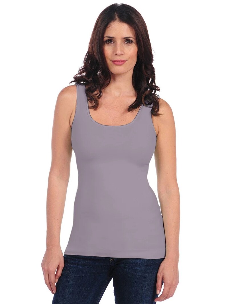 Tees by Tina Smooth Tank - Antique Lilac