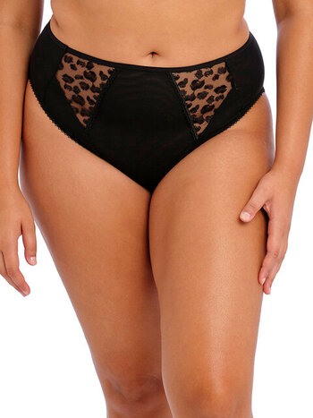 Elomi Namrah High Leg Brief - Jet