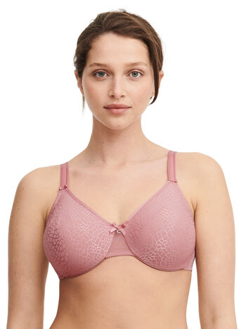 Chantelle C Magnifique Seamless Unlined Underwire Minimizer - Tomboy Pink