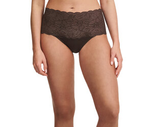 Chantelle 11G8 SoftStretch Lace High Waist Brief - Black - Allure Intimate  Apparel