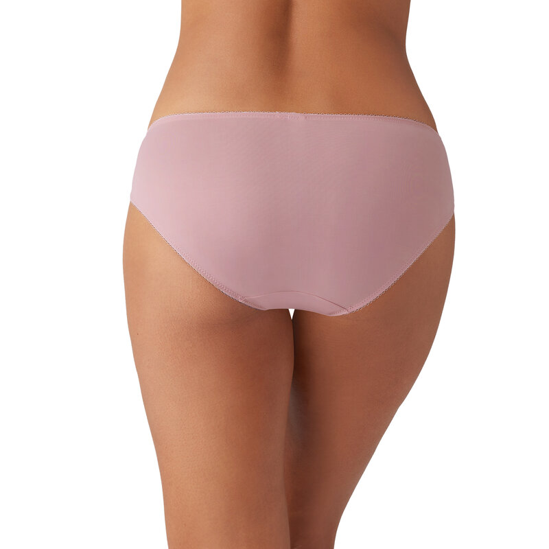 Wacoal Women's La Femme Bikini Panty, Hot Pink, Small 