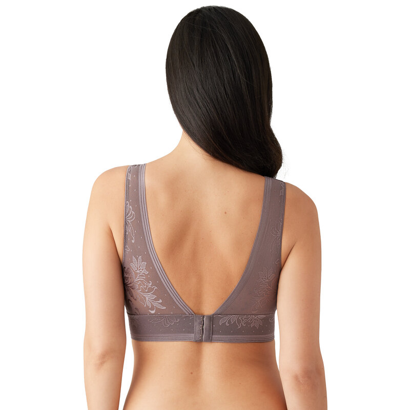 Buy Wacoal New Normal Padded Non-Wired Full Coverage Bralette Bra Blue  online