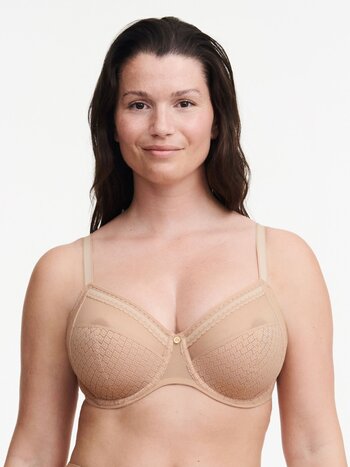 Chantelle Lucie Lace Comfort Full Coverage Unlined Bra