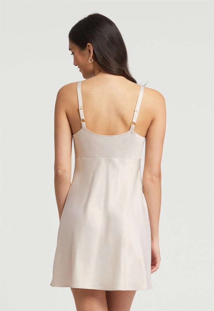 Calvin Klein Satin Trim Chemise