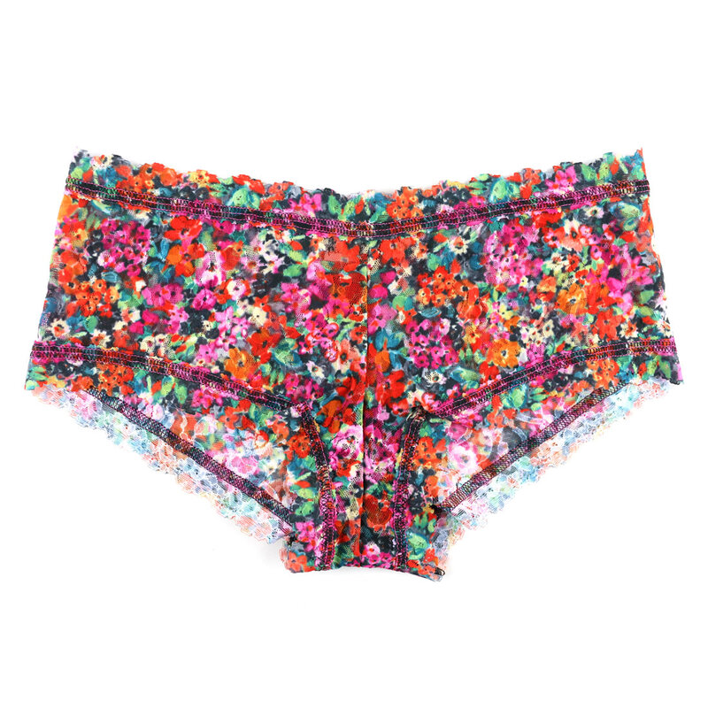 Hanky Panky PR412 Printed Signature Lace Boyshort-Pashley Manor Garden -  Allure Intimate Apparel