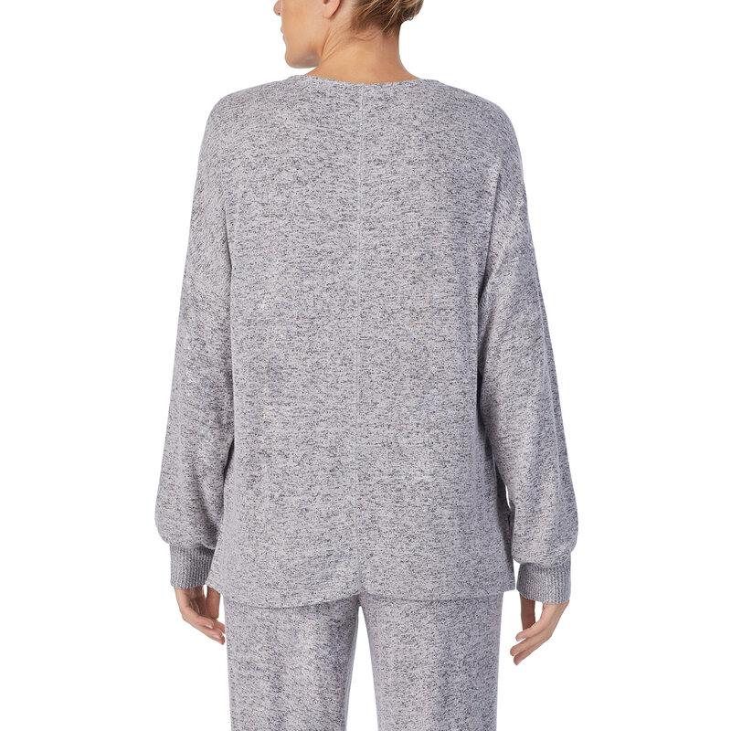 Donna Karan Life In Neutral Long Sleeve Sleep Set - Allure Intimate Apparel