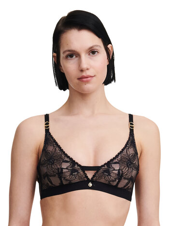 Chantelle 21U5 Orchids Underwire Demi Bra - Allure Intimate Apparel