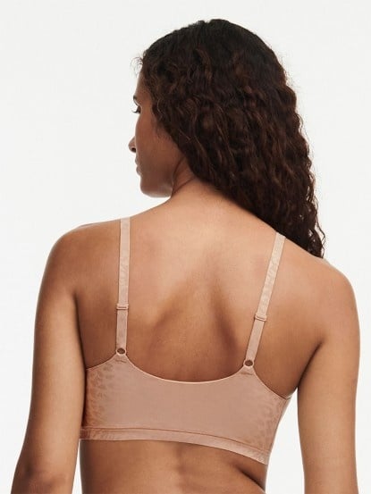 Chantelle 16a2 SoftStretch Scoop Padded Bralette- Ultra Nude - Allure  Intimate Apparel