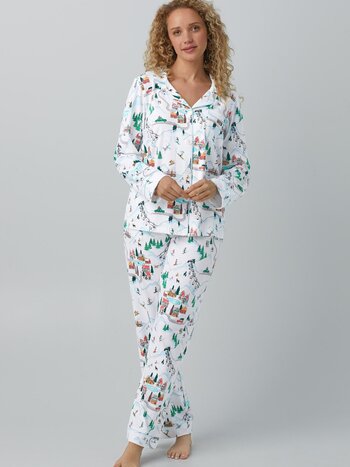 Bed Head Long Sleeve Classic Stretch Jersey PJ Set