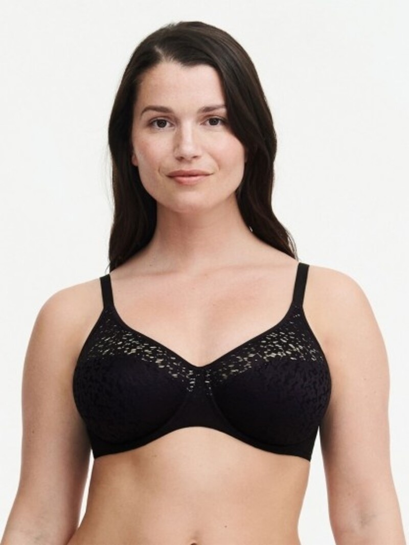 Chantelle Norah Comfort Underwire Bra 13F1 Black in 2023