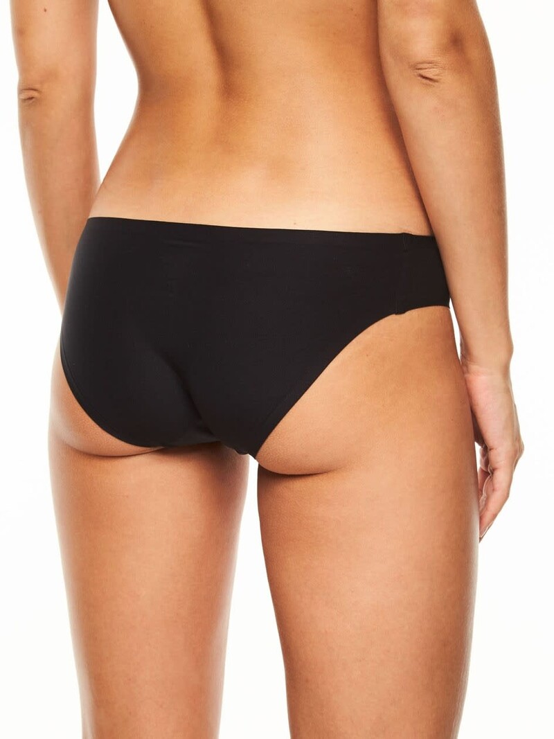 Soft Stretch High Waist Thong Black O/S