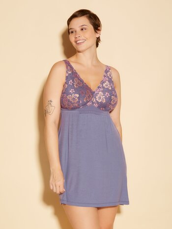 SAVON2722P Savona Plus Size Fashion Chemise - Allure Intimate Apparel