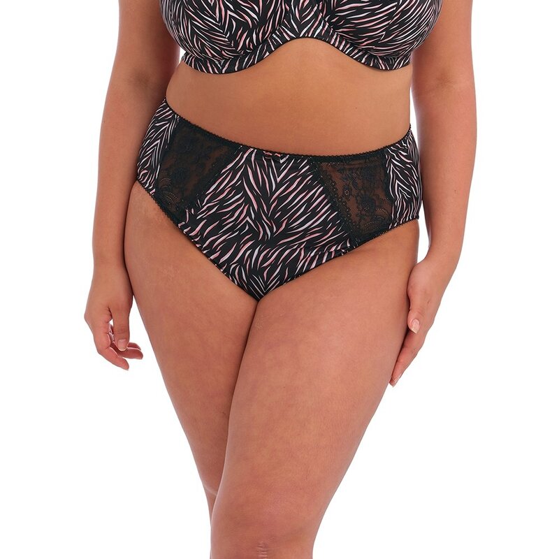 Elomi Morgan Brief Panty #EL4115 Sizes M-4XL Midnight Garden Print New w/  tags