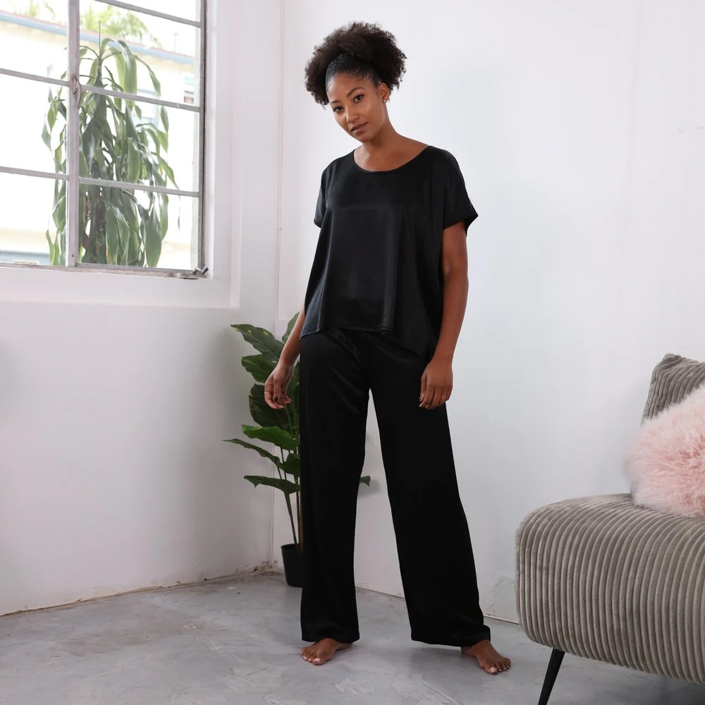 PJ Harlow Jolie Satin Pant