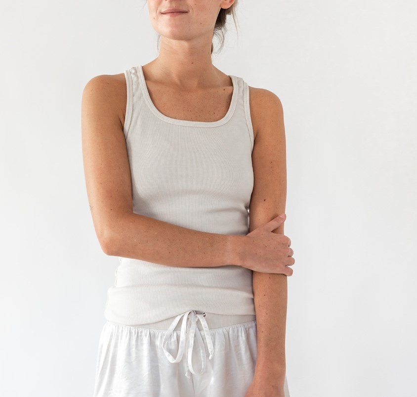 PJ Harlow Charlie Rib Knit Racerback Tank