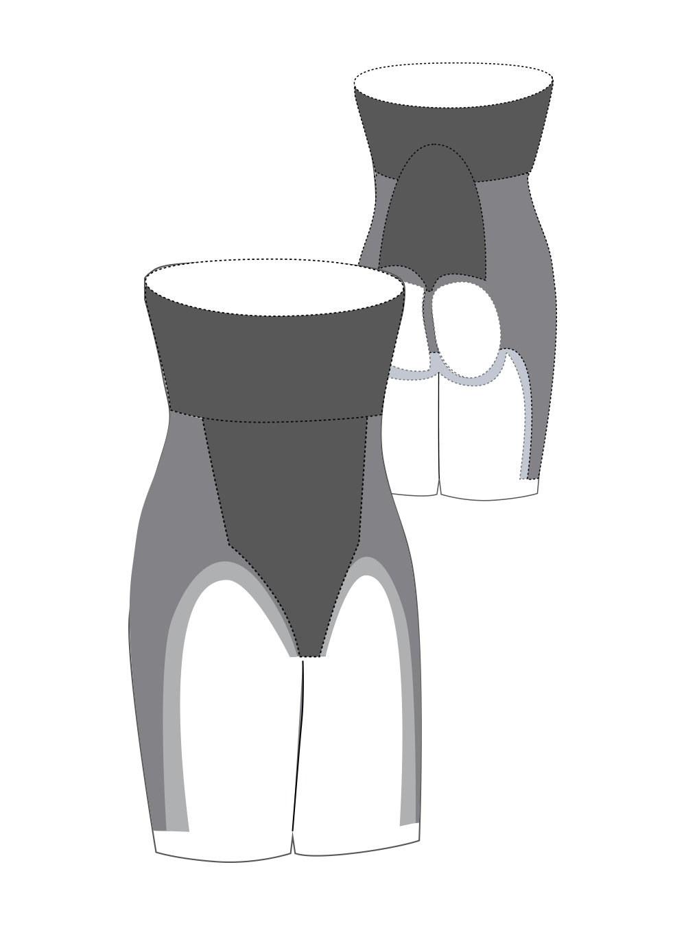 Body Hush Sculptor All In One High Waisted Bodyshaper