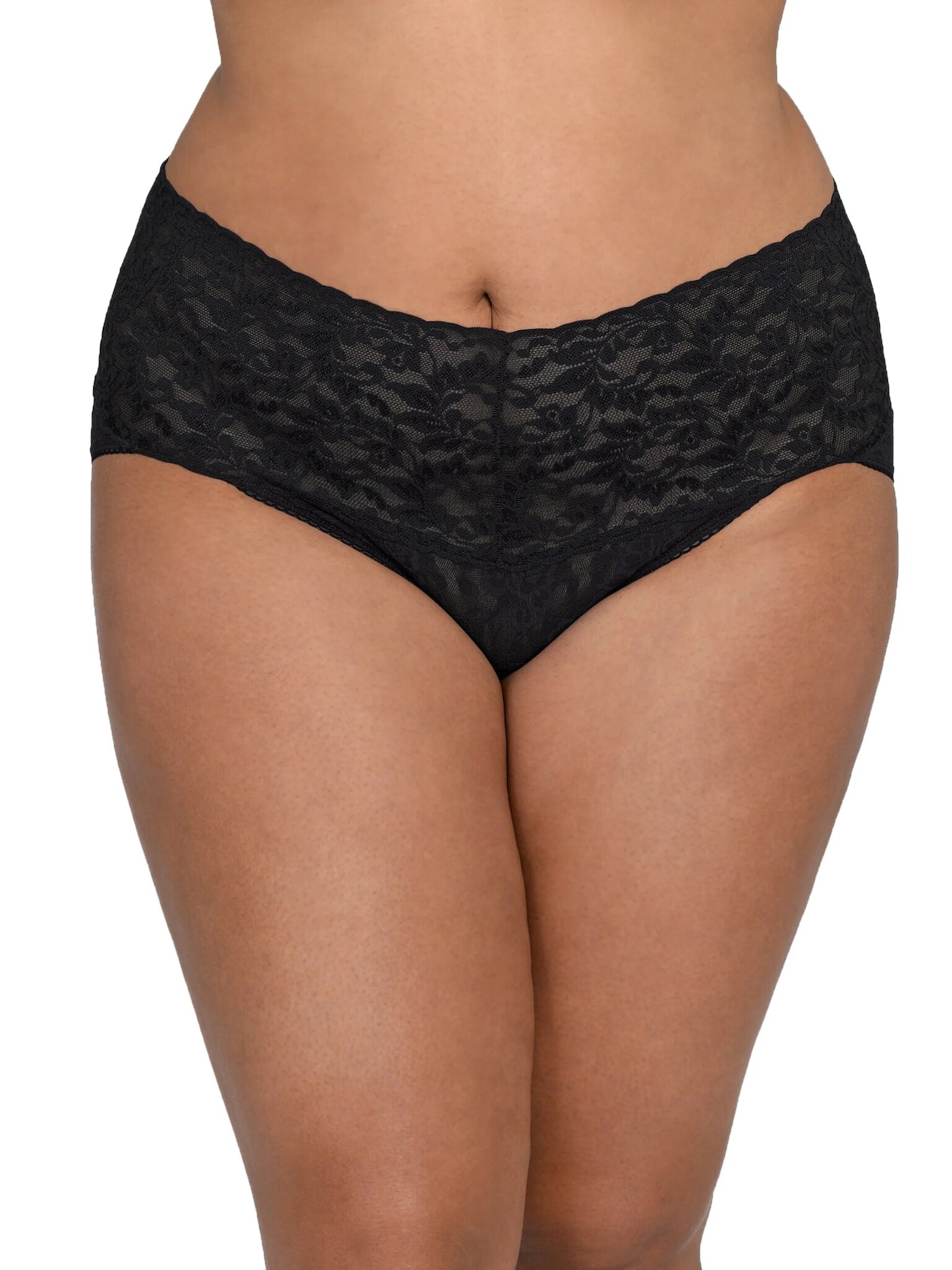Hanky Panky Plus Size Retro Lace V-kini
