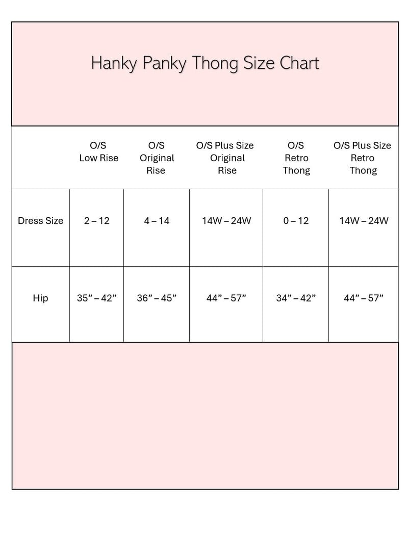 Hanky Panky I Do Crystal Signature Lace Original Rise Thong
