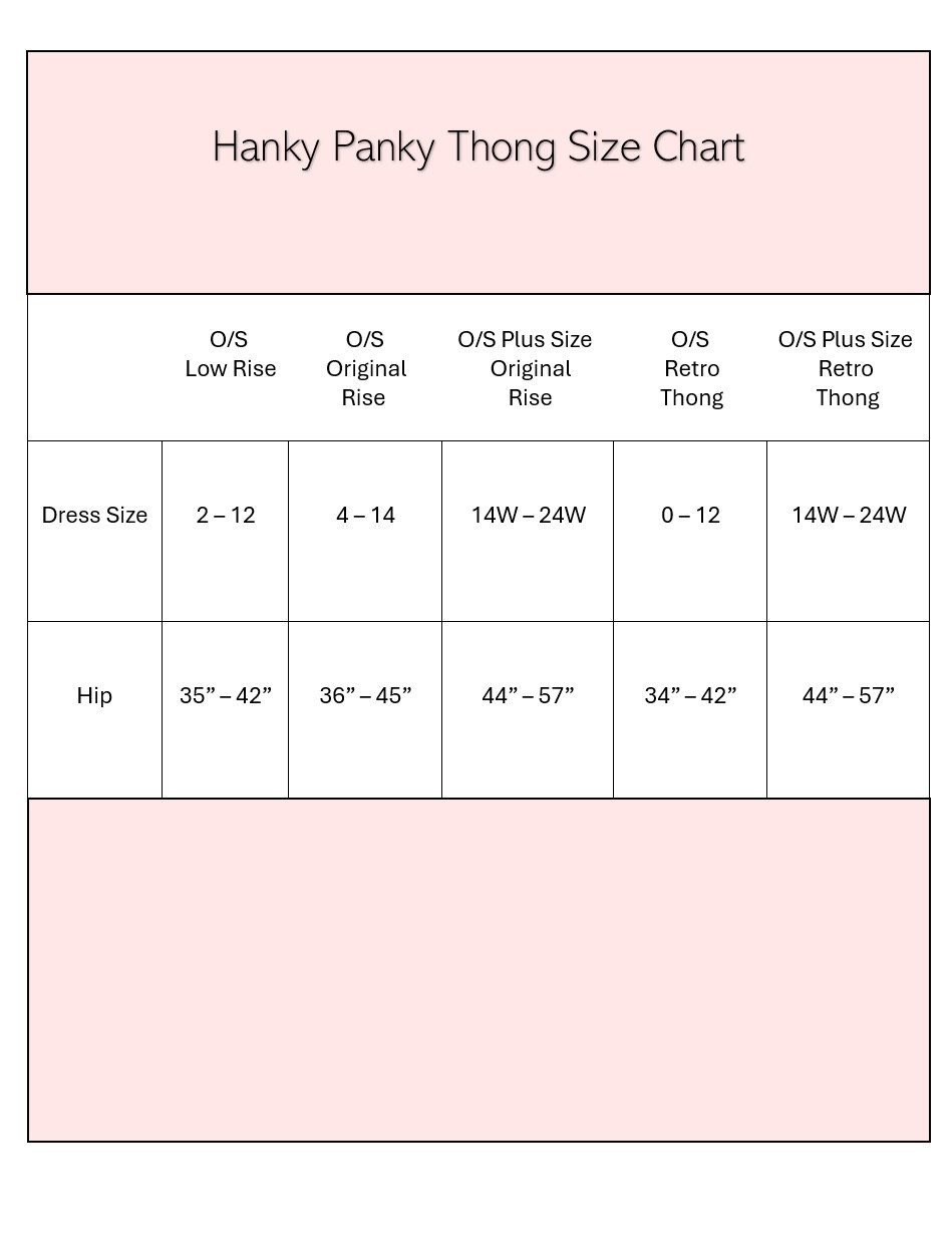 Hanky Panky I Do Crystal Signature Lace Original Rise Thong