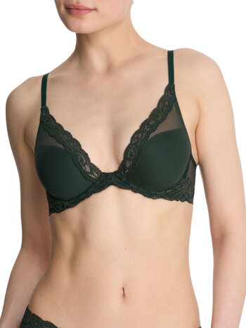 Natori Feathers Fashion Lace Trimmed Underwire Bra