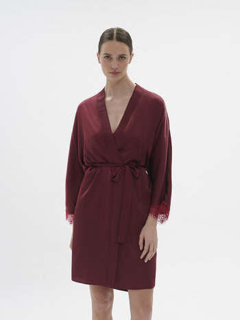 Simone Perele Satin Secrets Kimono Fashion Robe